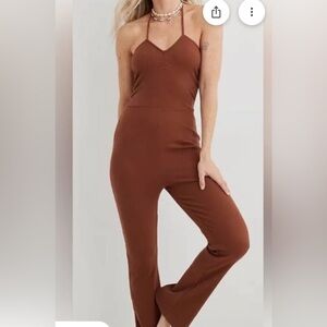 Brown Women's Jumpsuit